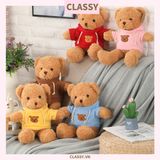  Gấu bông Teddy mặc áo siêu êm siêu mịn B1375 