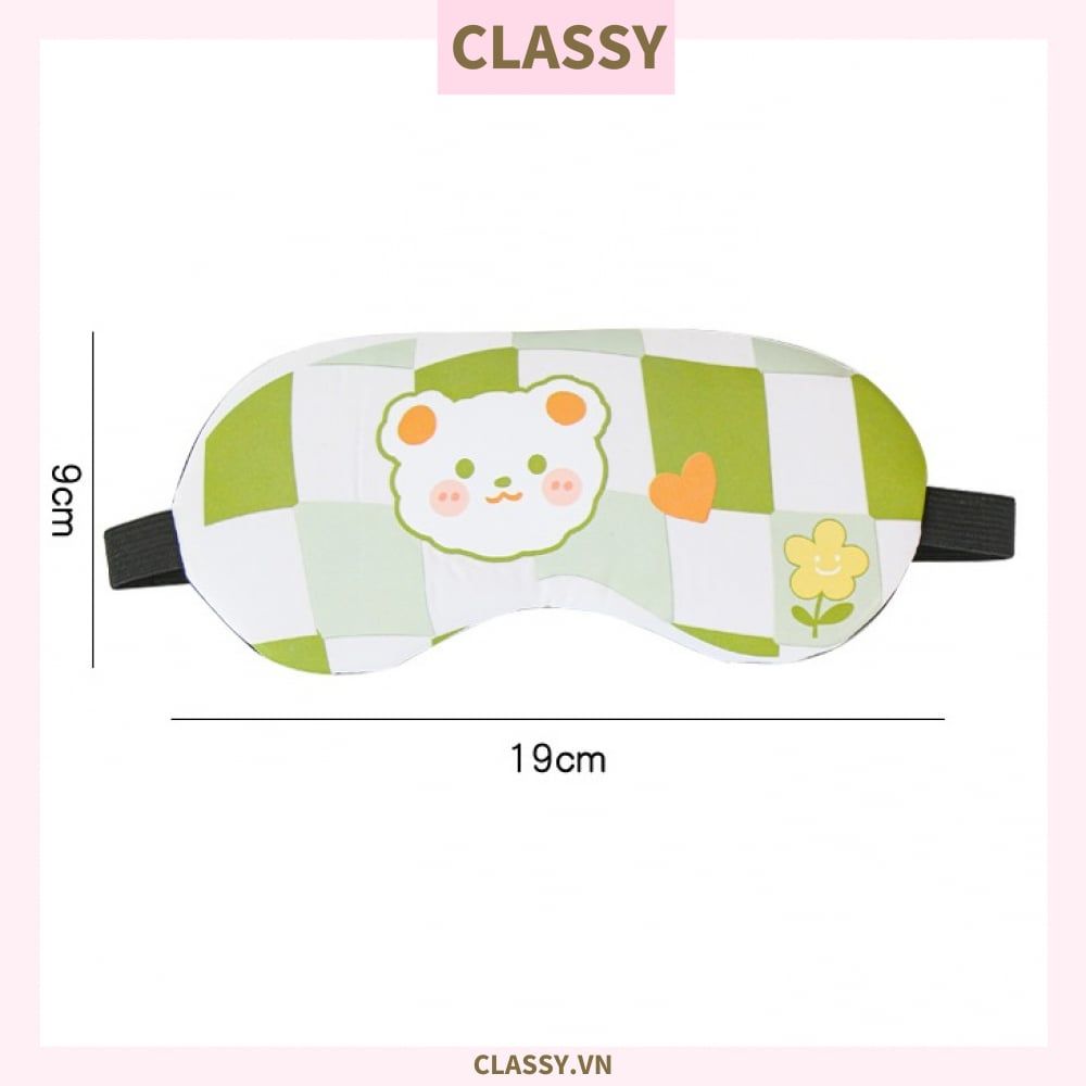 [GIAO HÀNG 7-25 NGÀY]  Bịt Mắt Che Mắt Ngủ Có Túi Gel Massage, nhiều hình xinh xắn PK477 
