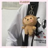  [GIAO HÀNG 7-25 NGÀY]  Classy Móc khóa gấu bông, con vật hoạt hình siêu đáng yêu, siêu êm PK1276 