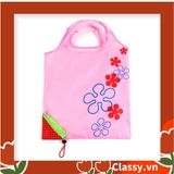  [GIAO HÀNG 7-25 NGÀY]  COMBO 20 chiếc Túi dù gấp gọn hình quả dâu xinh xắn, đi chợ, đi du lịch - Sản phẩm thân thiện với môi trường [T290] 