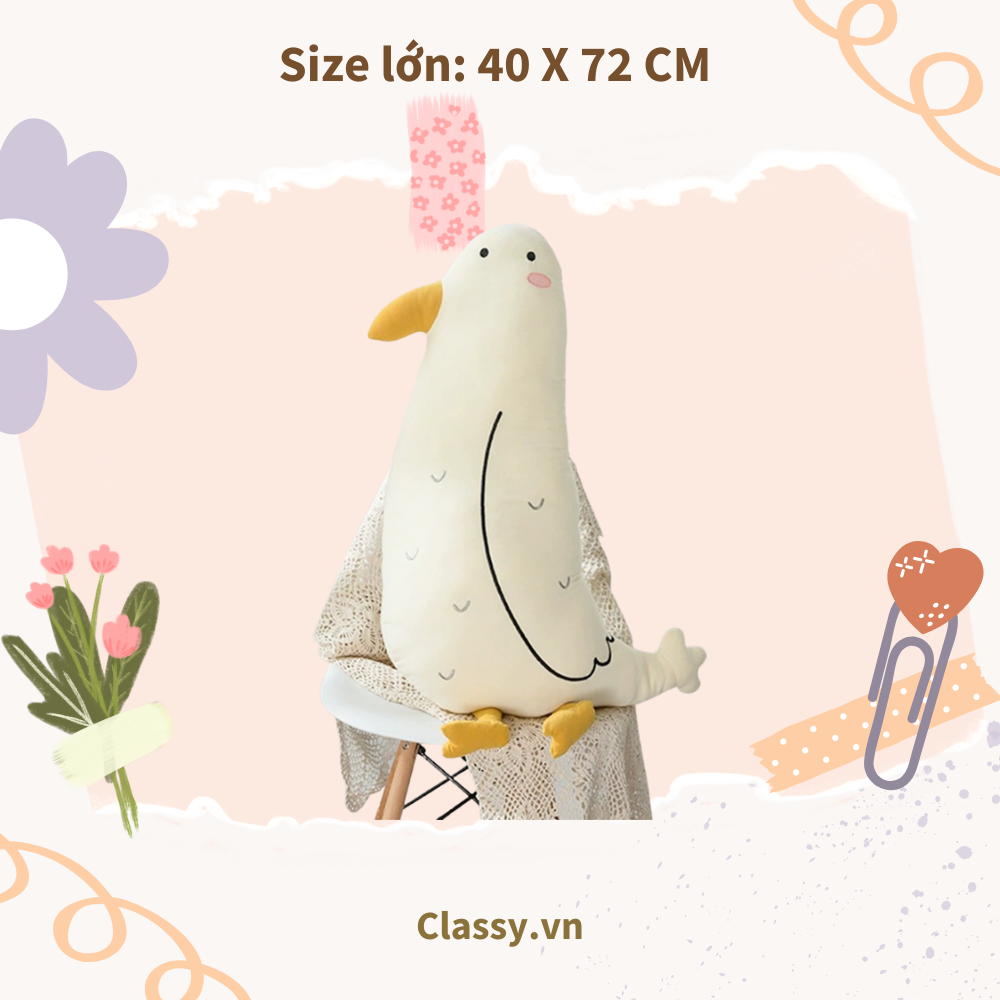  [GIAO HÀNG 7-25 NGÀY] Classy gấu bông đồ chơi hình con vật siêu mịn siêu êm B1368 