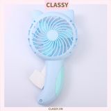  [GIAO HÀNG 7-25 NGÀY] COMBO 10 Quạt mini cầm tay cute, không dùng pin, nhỏ gọn tiện dụng PK1330 