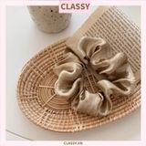  DÂY CỘT TÓC VẢI SCRUNCHIES SATIN MỜ HOT TREND PK213 