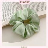  DÂY CỘT TÓC VẢI SCRUNCHIES SATIN MỜ HOT TREND PK213 