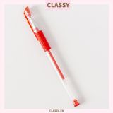  [GIAO HÀNG 7-25 NGÀY] COMBO 500 Bút Nước Gel 0.5 Màu Mực Đen Xanh Đỏ PK492 