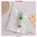  PK917 Cắt móng tay dễ thương cô gái hoạt hình trái tim Cắt móng tay móng chân cầm tay sáng tạo 