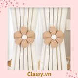  [GIAO HÀNG 7-25 NGÀY] Dây Buộc Rèm Cửa Sổ Bằng Cotton Co Giãn Dây vén rèm,nơ buộc rèm cửa phong cách Hình Hoa Sáng Tạo Dây Buộc Rèm Cửa Sổ Bằng Cotton Co Giãn Hình Hoa B1759 