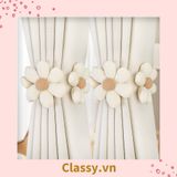  [GIAO HÀNG 7-25 NGÀY] Dây Buộc Rèm Cửa Sổ Bằng Cotton Co Giãn Dây vén rèm,nơ buộc rèm cửa phong cách Hình Hoa Sáng Tạo Dây Buộc Rèm Cửa Sổ Bằng Cotton Co Giãn Hình Hoa B1759 