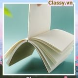  Sổ tay ghi chú giấy bìa trơn bằng giấy kraft, giấy trống không kẻ, dùng để vẽ phác thảo. làm bút ký hoặc viết ghi chú, lên kế hoạch PK1773 