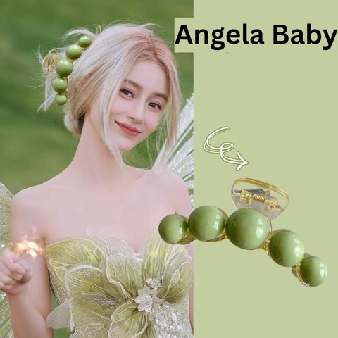  Kẹp tóc nữ càng cua đính hạt nhân tạo kiểu dáng hàn quốc hot trend PK1910 