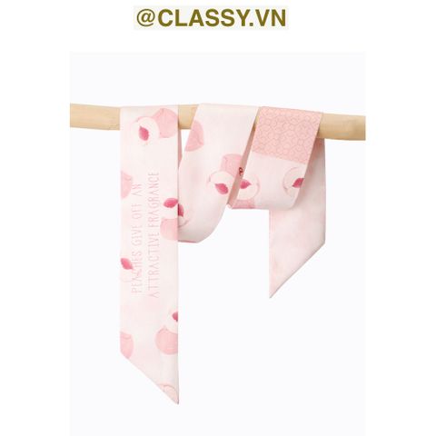  Dải turban lụa dài 97.5x7cm thời trang hàn quốc nhiều kiểu đẹp, phong cách vintage PK1134 