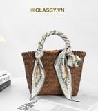 Dải turban lụa dài 97.5x7cm thời trang hàn quốc nhiều kiểu đẹp, phong cách vintage PK1134 