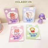  Combo 100 cuốn Sổ tay mini họa tiết dễ thương 85x120mm, ghi chép từ vựng, công thức tiện lợi mang theo bên người PK1139 (ORDER) 