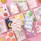  Combo 100 cuốn Sổ tay mini họa tiết dễ thương 85x120mm, ghi chép từ vựng, công thức tiện lợi mang theo bên người PK1139 (ORDER) 
