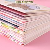  Combo 100 cuốn Sổ tay mini họa tiết dễ thương 85x120mm, ghi chép từ vựng, công thức tiện lợi mang theo bên người PK1139 (ORDER) 