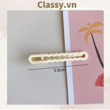  [GIAO HÀNG 7-25 NGÀY] 1000 kẹp tóc mỏ vịt màu bơ đơn sắc mang lại nét nữ tính sang trọng cho nữ PK1176 