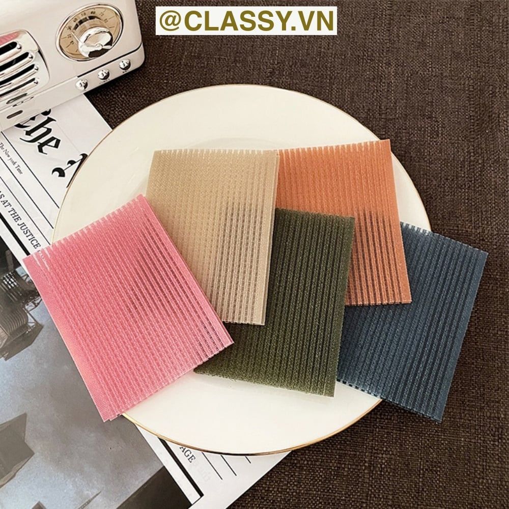  [GIAO HÀNG 7-25 NGÀY] COMBO 50 HỘP Miếng dán giữ tóc nhiều màu, giúp giữ tóc con, tiện lợi khi rửa mặt, trang điểm dành cho nam và nữ PK1155 