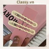  [GIAO HÀNG 7-25 NGÀY] 1000 kẹp tóc mỏ vịt màu bơ đơn sắc mang lại nét nữ tính sang trọng cho nữ PK1176 