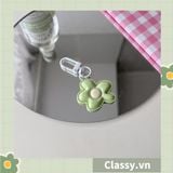  [GIAO HÀNG 7-25 NGÀY] Classy Móc khóa hình bông hoa nhiều màu, gắn chìa khóa, điện thoại, sổ tay PK1420 
