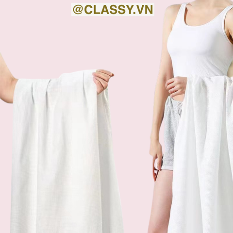  COMBO 5 Túi khăn tắm du lịch dùng 1 lần dạng nén viên kẹo hình chữ nhật 70*120 CM tiện lợi mang theo du lịch PK1425 