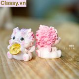  Mô Hình phong thủy tài lộc tỳ hưu, phật tổ, thần tài làm bằng sứ trưng bày ô tô, tiểu cảnh, bày bàn học, tủ sách, trang trí shop PK1488 