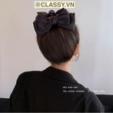  Kẹp càng cua, kẹp tóc đính nơ bảng lớn, dễ tạo kiểu, không gây rụng tóc PK1554 