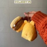  Móc khóa gấu bông nhỏ xinh, móc khóa balo, phụ kiện thời trang PK1581 