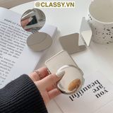  Gương trang điểm cầm tay mini 2 mặt bỏ túi, 6.5 cm , Gương cầm tay mini Hàn Quốc siêu cute, Gương hoạt hình PK1731 