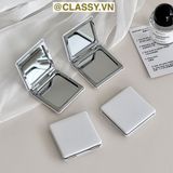  Gương trang điểm cầm tay mini 2 mặt bỏ túi, 6.5 cm , Gương cầm tay mini Hàn Quốc siêu cute, Gương hoạt hình PK1731 