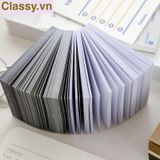  400 tờ Giấy ghi chú trơn cơ bản màu trắng hoặc nâu, kích thước 8 X 8 CM, có thể xé ra, dùng để làm giấy ghi chú  PK1774 
