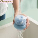  [GIAO HÀNG 7-25 NGÀY]  20 Bàn chải đa năng rửa bát hoặc massage bằng silicon và nhựa ABS có thể tháo rời, tháo rời rửa tay, rửa bát rửa nồi PK1828 