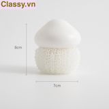  [GIAO HÀNG 7-25 NGÀY]  20 Bàn chải đa năng rửa bát hoặc massage bằng silicon và nhựa ABS có thể tháo rời, tháo rời rửa tay, rửa bát rửa nồi PK1828 