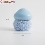  [GIAO HÀNG 7-25 NGÀY]  20 Bàn chải đa năng rửa bát hoặc massage bằng silicon và nhựa ABS có thể tháo rời, tháo rời rửa tay, rửa bát rửa nồi PK1828 