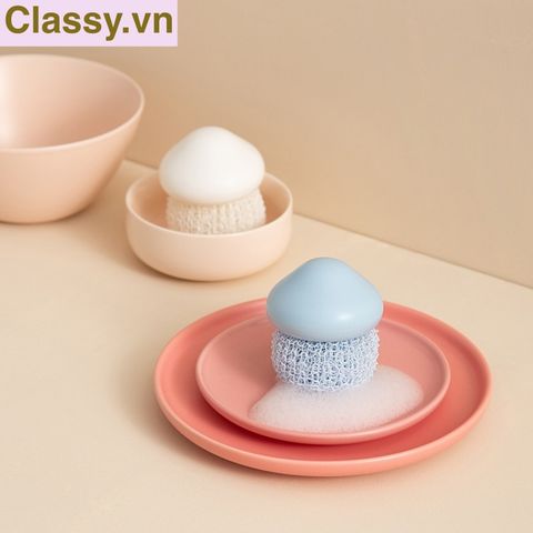  [GIAO HÀNG 7-25 NGÀY]  20 Bàn chải đa năng rửa bát hoặc massage bằng silicon và nhựa ABS có thể tháo rời, tháo rời rửa tay, rửa bát rửa nồi PK1828 