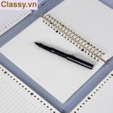  [GIAO HÀNG 7-25 NGÀY] Combo 20 Bìa lá còng sắt Binder  Loose-leaf shell A5 bán kèm 120 trang lõi giấy nạp lại kẻ ngang viết ghi chép sổ tay- PK1835 