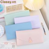  Túi Đựng Tài Liệu 13 Ngăn  26,3*14 Cặp Tệp Đựng Tài Liệu Chia Nhiều Ngăn Bìa Hồ Sợ Nhựa Cứng Chứng Từ Giấy Tờ- PK1837 