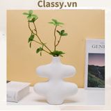  Bình hoa gốm Minimalist phong cách tối giản, Bình gốm  trang trí phong cách Bắc Âu, Bình gốm decor hiện đại PK1852 