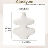  Bình hoa gốm Minimalist phong cách tối giản, Bình gốm  trang trí phong cách Bắc Âu, Bình gốm decor hiện đại PK1852 