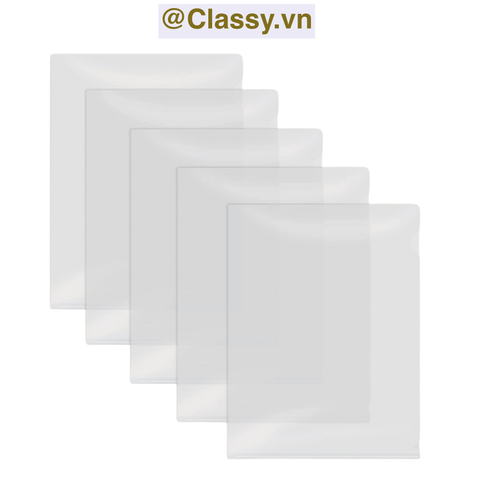  Combo 100 bìa lá độ trong suốt cao kích thước A4, bảo vệ giấy cho giới văn phòng PK1875 (ORDER) 