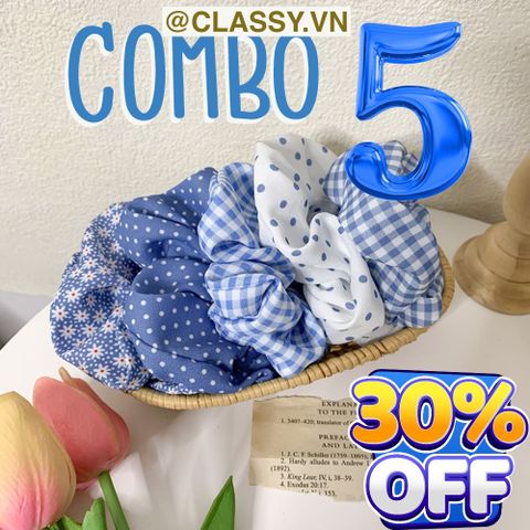  [GIAO HÀNG 7-25 NGÀY]  Dây Cột Tóc Thiết Kế Đơn Giản Phong Cách Hàn Quốc Cho Nữ 