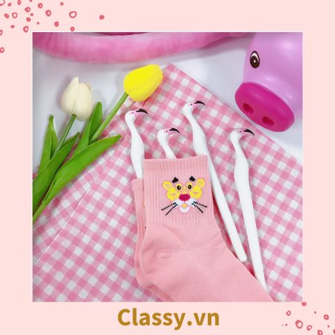  [GIAO HÀNG 7-25 NGÀY] COMBO 100 Bút Viết gel Hình Hồng Hạc hồng và trắng cưng xỉu 0.5 MM PK306 