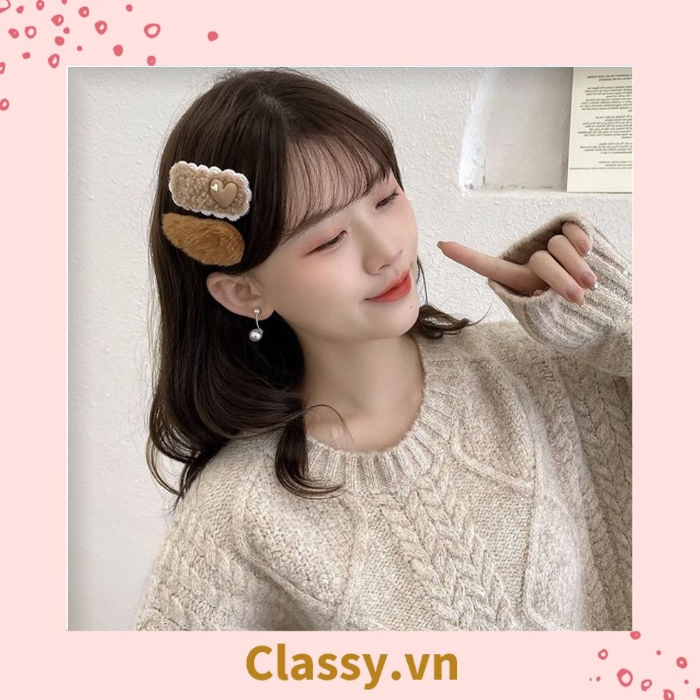  Classy Set kẹp tóc nhiều kiểu dễ thương phong cách hàn quốc PK316 