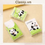  Combo 6 bịch hoặc 9 bịch Giấy ăn mini họa tiết ngộ nghĩnh dễ thương dễ mang theo PK640 