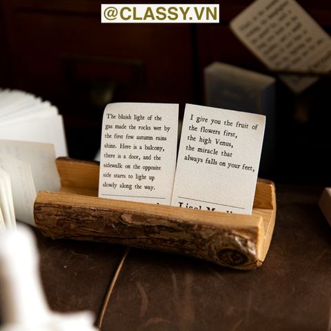  SET 100 miếng Giấy note ghi nhớ mini in câu cổ động tiếng Anh sáng tạo tiện dụng cho văn phòng; kích thước 55 X 40 MM PK641 