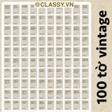  SET 100 miếng Giấy note ghi nhớ mini in câu cổ động tiếng Anh sáng tạo tiện dụng cho văn phòng; kích thước 55 X 40 MM PK641 