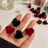  PK914 Bộ 10 chiếc Phụ kiện Kẹp tóc trái tim và thỏ nhỏ kẹp tóc mái, giả tóc tết hai bên mái nhỏ xinh nữ tính 
