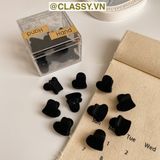  PK914 Bộ 10 chiếc Phụ kiện Kẹp tóc trái tim và thỏ nhỏ kẹp tóc mái, giả tóc tết hai bên mái nhỏ xinh nữ tính 