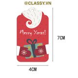  01 thẻ tag & 01 kim băng đi kèm túi quà, hộp quà trang trí cho món quà thêm sinh động Q10001 