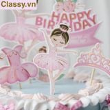  Hộp quà tặng tự gấp, hộp quà trang trí dễ thương kích thước 6x5x7.8CM hình baby trong nôi PK1314 