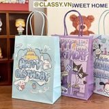  Classy Túi giấy đựng quà kích cỡ 17.5x21x7.5CM họa tiết gấu ngẫu nhiên Q1508 